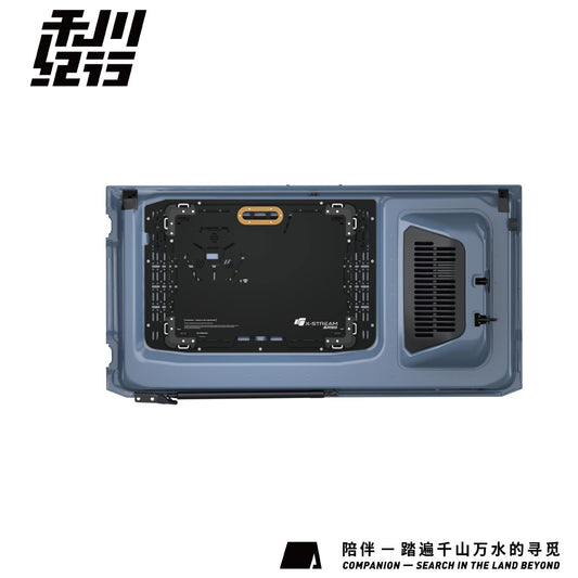 X-STREAM Ford Bronco Tailgate Rack – Tailgate Table, Storage Panel, Tactical Molle Board, Cargo Shelf, Rear Door Accessory, Outdoor Gear – Foldable / Double-Layer Option, Custom Fit for Off-Road Use