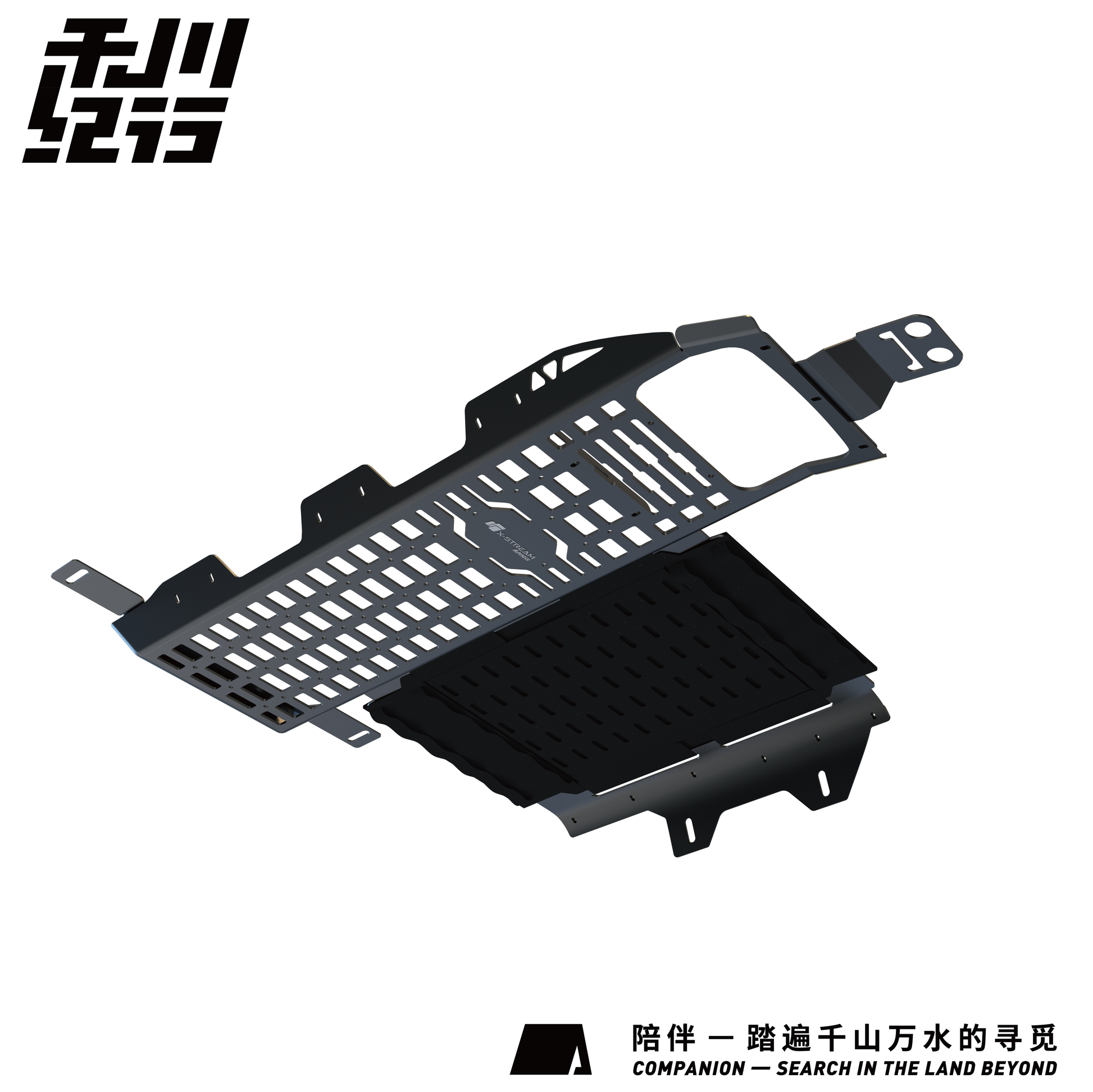 X-STREAM Suzuki Jimny Roof Expansion Rack JB64 / Jimny Sierra JB74 – Roof Shelf, Overhead Storage Platform, Custom Interior Part, Utility Accessory (Solo Mount / Rear Window Bracket Combo Mount)