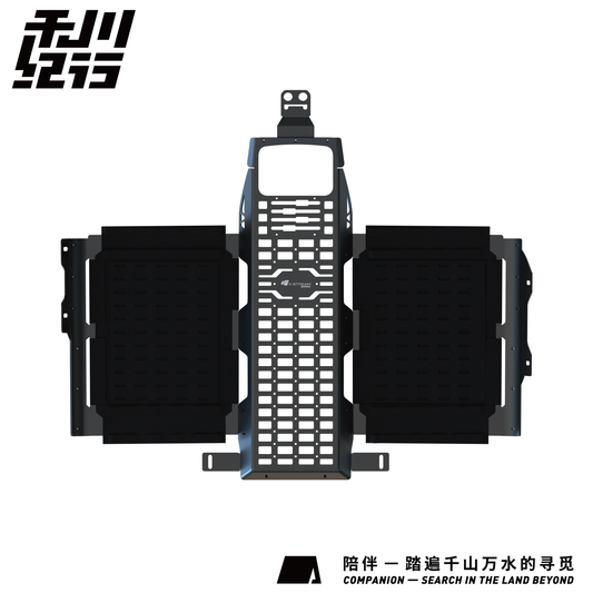 X-STREAM Suzuki Jimny Roof Expansion Rack JB64 / Jimny Sierra JB74 – Roof Shelf, Overhead Storage Platform, Custom Interior Part, Utility Accessory (Solo Mount / Rear Window Bracket Combo Mount)