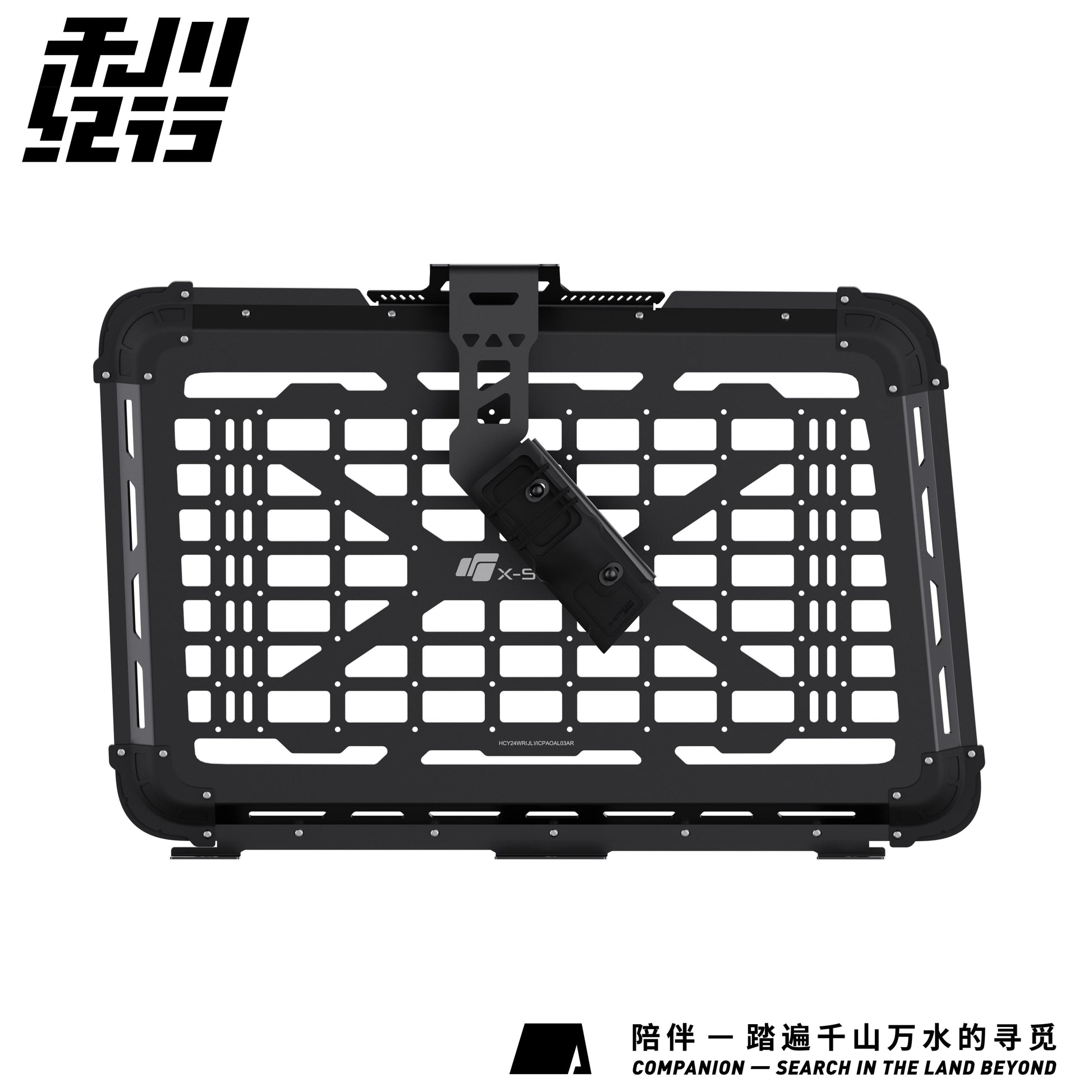 X-STREAM Jeep Wrangler Rear Window Molle Panel – JL / JK Interior Expansion Rack, Tactical Storage Panel, Cargo Organizer, Off-Road Overland Accessory – Custom Fit for Jeep Wrangler 2007–2025 JL