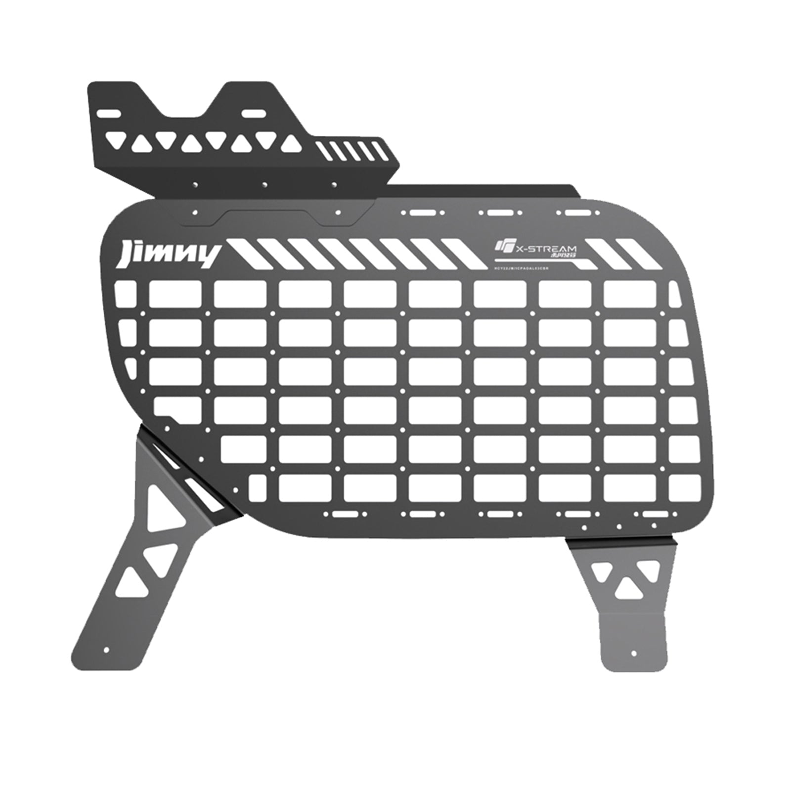 X-STREAM Suzuki Jimny Trunk Expansion Shelf JB64 / Jimny Sierra JB74 – Trunk Storage Bracket, Luggage Rack, Hanging Storage, Interior Custom Part, Accessory Third-generation Jimny models Left side Large hole model