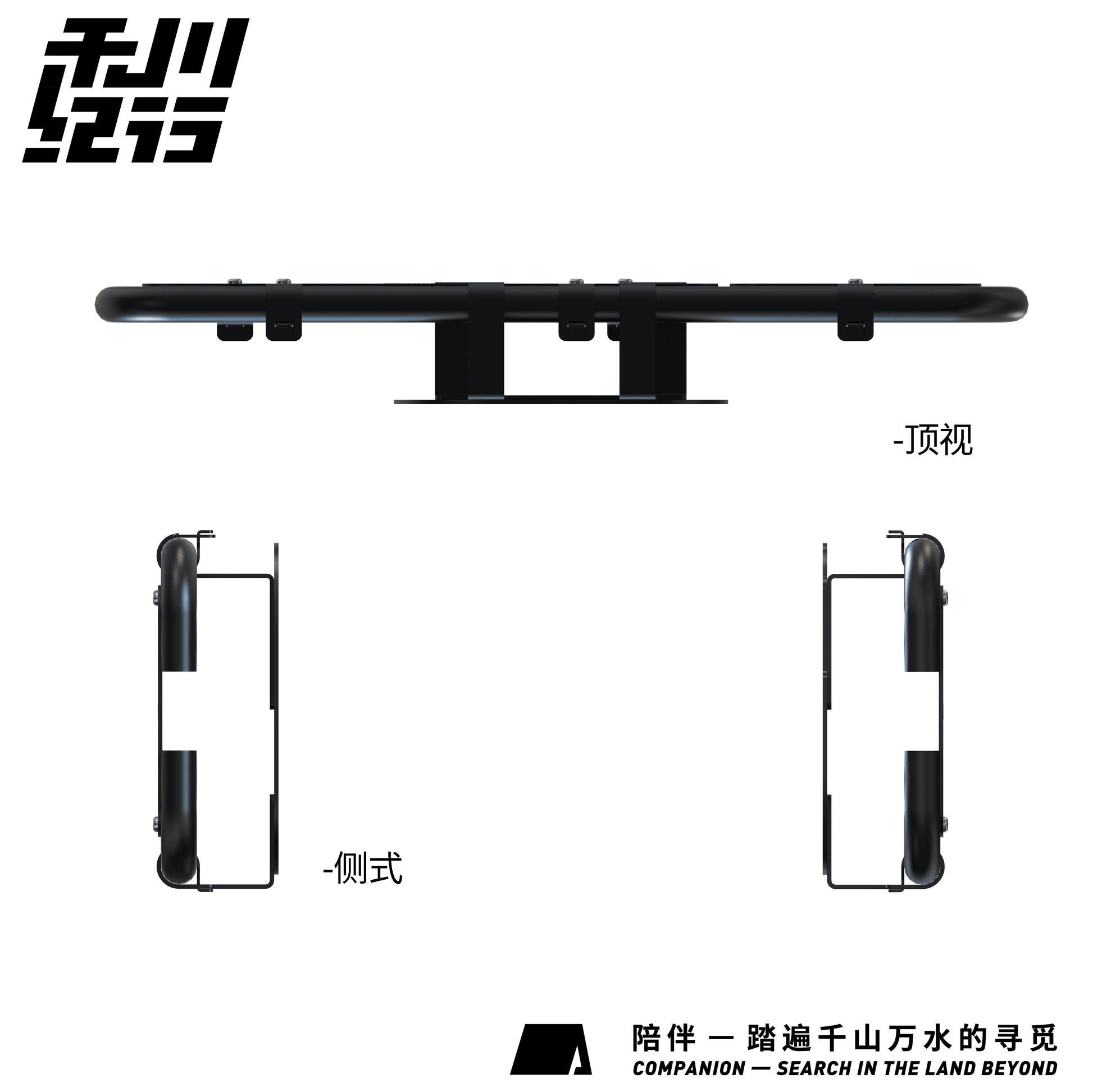 X-STREAM Suzuki Jimny Rear Gate Tactical Expansion Panel – Rear Door Storage Rack, Mounting Bracket, Spare Tire Replacement, Rear Ladder, Custom Fit Exterior Accessory