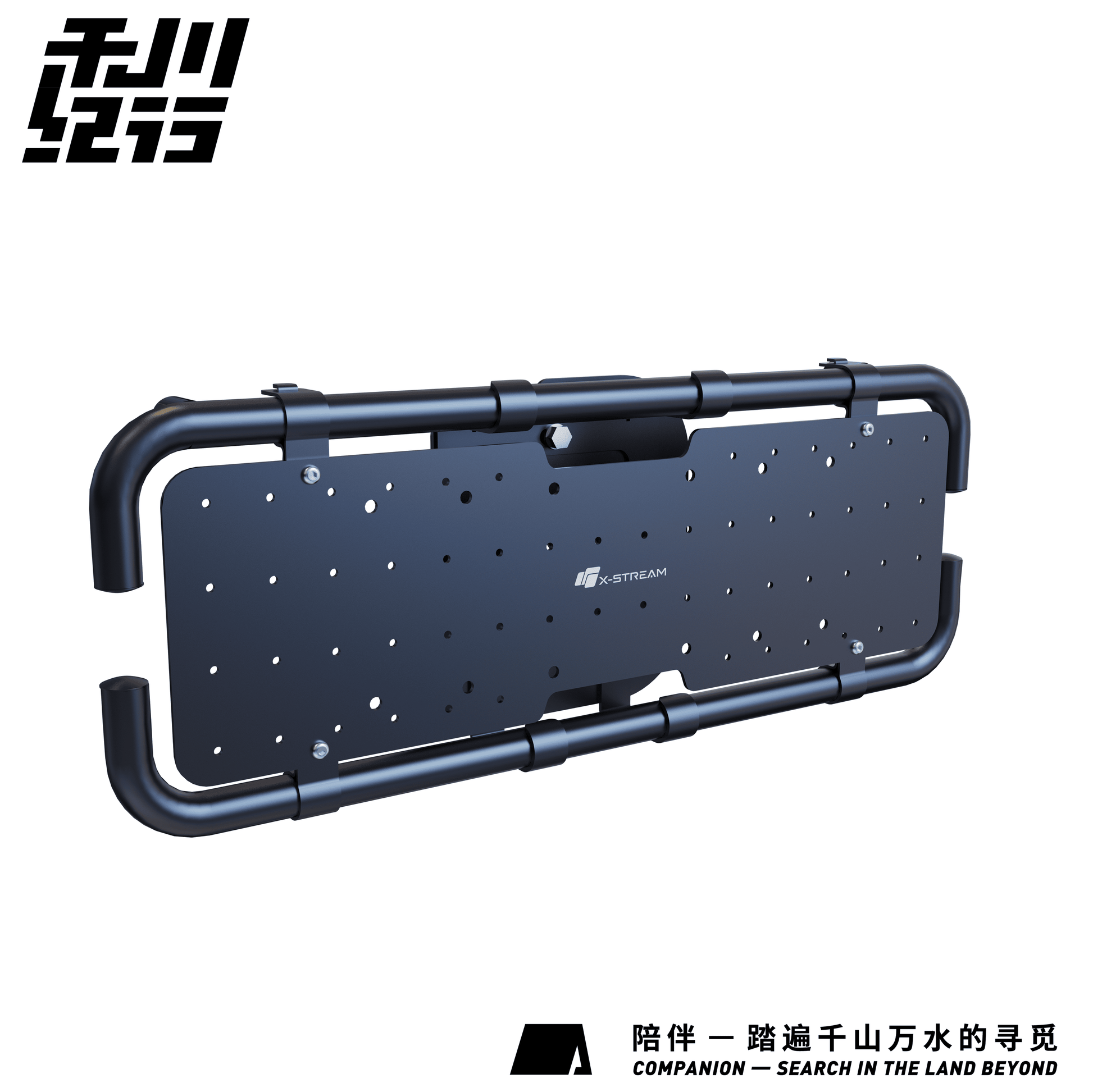 X-STREAM Suzuki Jimny Rear Gate Tactical Expansion Panel – Rear Door Storage Rack, Mounting Bracket, Spare Tire Replacement, Rear Ladder, Custom Fit Exterior Accessory