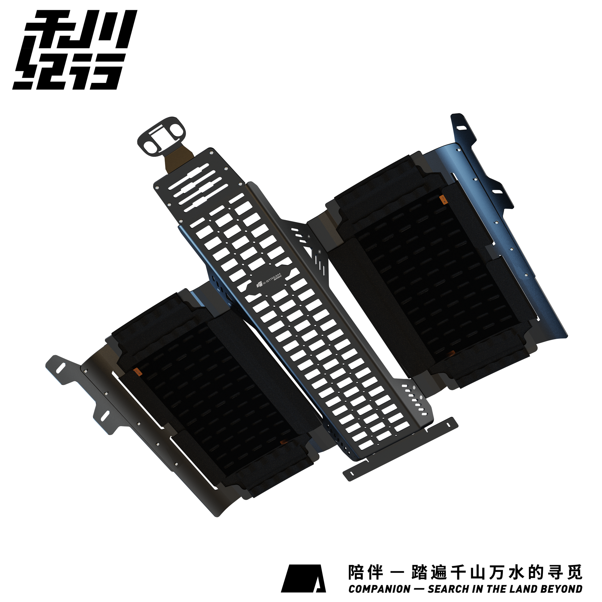 X-STREAM Suzuki Jimny Roof Expansion Rack JB64 / Jimny Sierra JB74 – Roof Shelf, Overhead Storage Platform, Custom Interior Part, Utility Accessory (Solo Mount / Rear Window Bracket Combo Mount)
