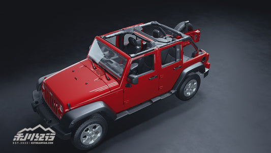 Jeep Wrangler Tailgate Rack – JL / JK Tailgate Table, Rear Door Storage Panel, Tactical Molle Board, Foldable Cargo Shelf, Off-Road Accessory, Camping Gear
